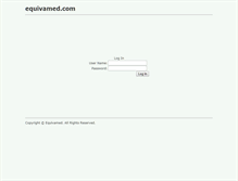 Tablet Screenshot of equivamed.com